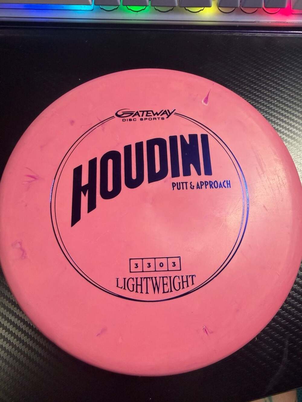 Gateway Disc Sports Houdini Lightweight Putt & Approach Disc - Picture 1 of 2